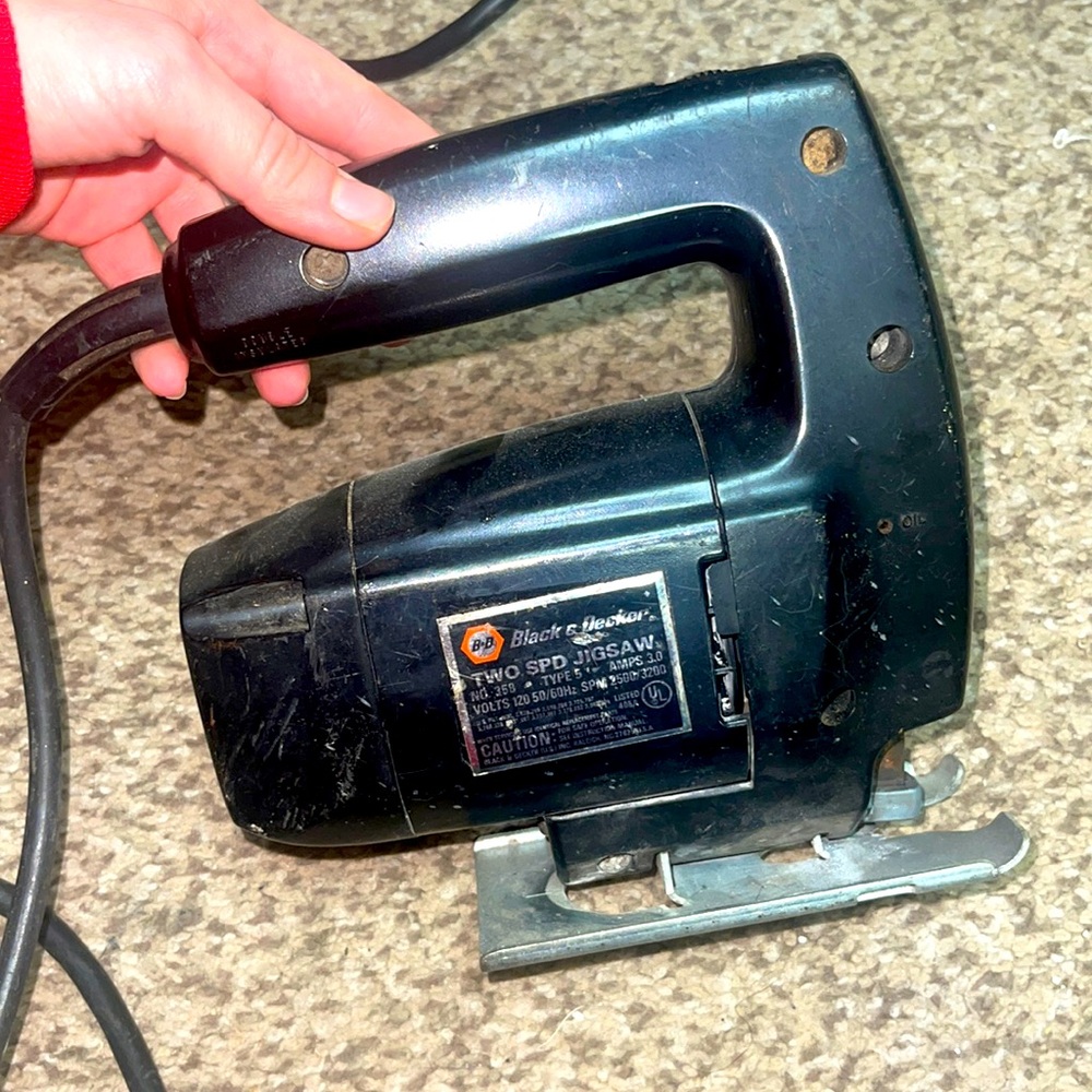 Black & Decker Two Spd Jigsaw Type 5